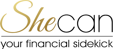 Logo SheCan, Your Financial Sidecick